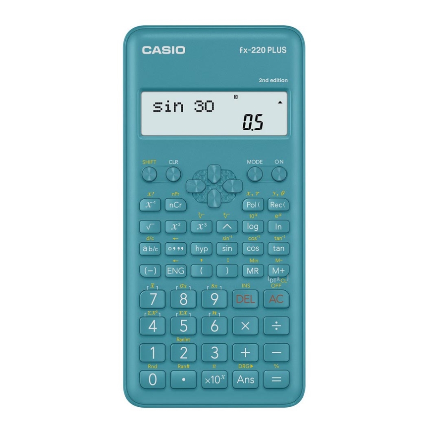 Casio - Skolminiräknare  1xAAA turkos 