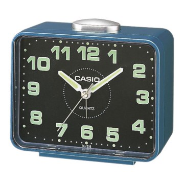 Casio - Väckarklocka 1xLR14 blå/svart
