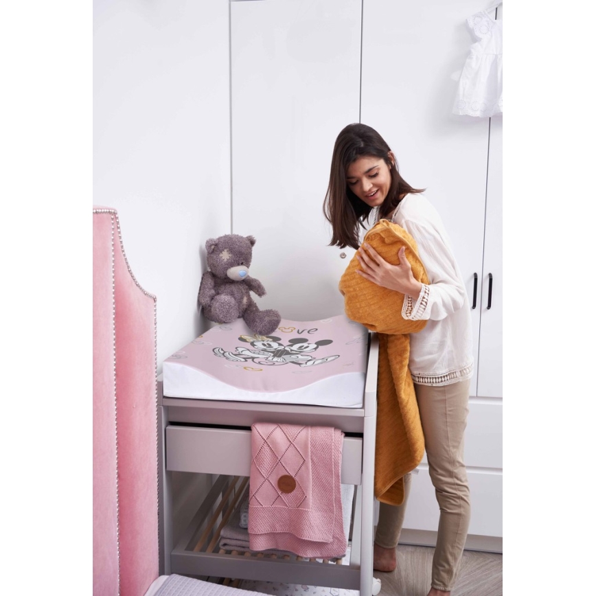CebaBaby - Skötmatta bilateral COSY DISNEY 50x70 cm rosa