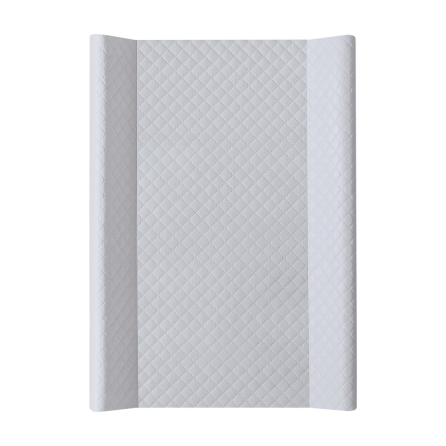 CebaBaby - Skötmatta med fast bräda bilateral COMFORT 50x70 cm grå