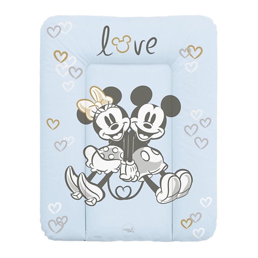CebaBaby - Skötmatta triangulär DISNEY 50x70 cm blå