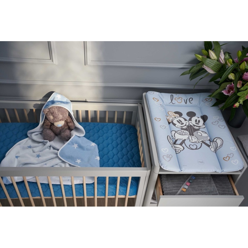 CebaBaby - Skötmatta triangulär DISNEY 50x70 cm blå