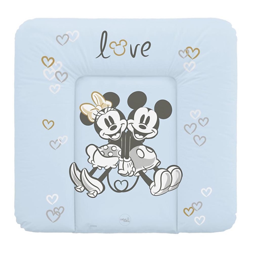 CebaBaby - Skötmatta triangulär DISNEY 75x72 cm blå