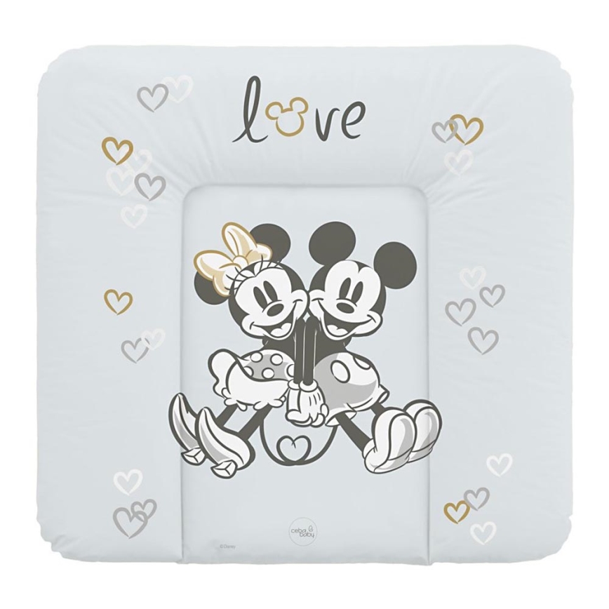 CebaBaby - Skötmatta triangulär DISNEY 75x72 cm grå