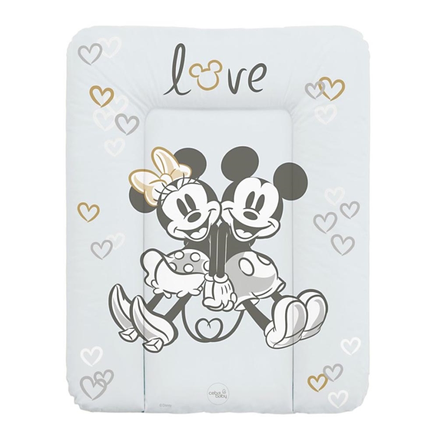 CebaBaby - Skötmatta triangulär DISNEY Disney 50x70 cm grå