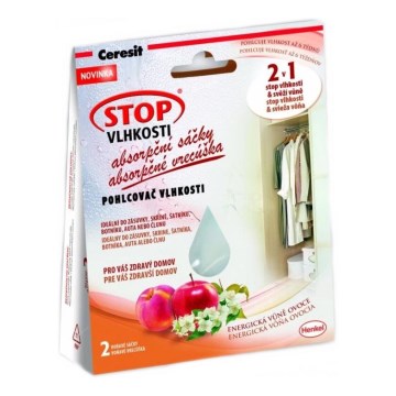 Ceresit - Fuktabsorberande påsar 2x 50 g energisk frukt