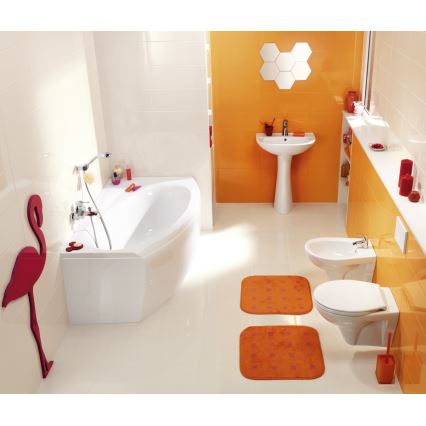 Cersanit K08-029 - Golvstående WC med PRESIDENT-sits keramik/vit