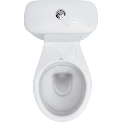 Cersanit K08-029 - Golvstående WC med PRESIDENT-sits keramik/vit