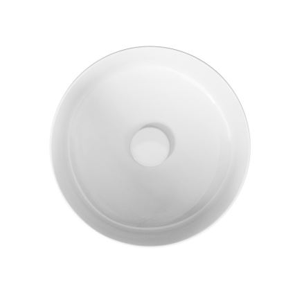 Cersanit K114-020 - Bänkskål CREA Ø 38 cm keramik/glansig vit