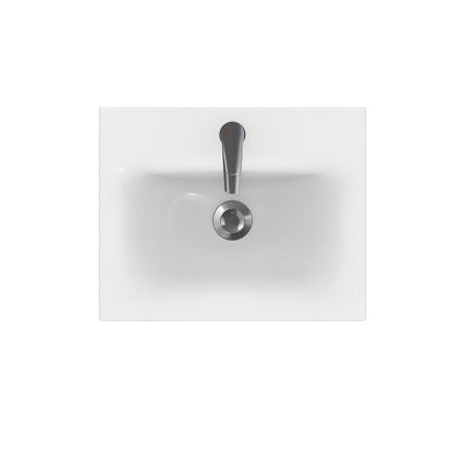 Cersanit K116-009 - Infällt tvättställ MODUO 40x50 cm keramik/blank vit