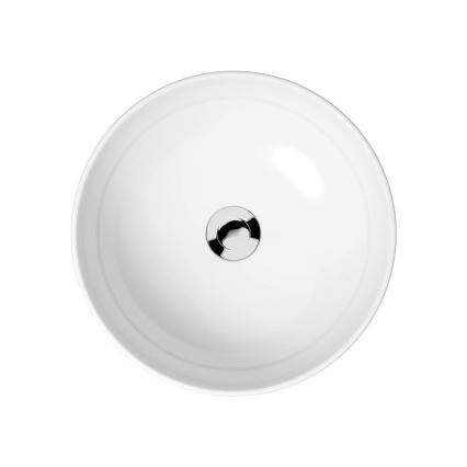 Cersanit K116-048-ECO - Tvättställ för bänkskiva MODUO Ø 40 cm keramik/blank vit