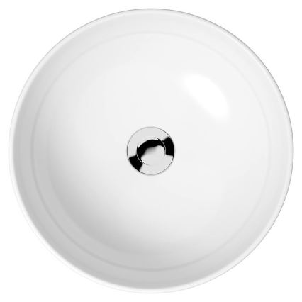 Cersanit K116-048 - Bänkskål MODUO Ø 40 cm keramik/glansig vit
