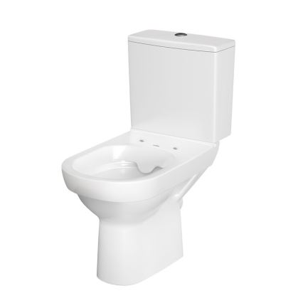 Cersanit K35-035 - Golvstående WC-stol med sits CITY, keramik/vit
