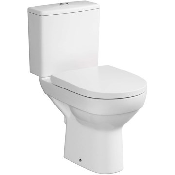Cersanit K35-035 - Stående toalett med toasits CITY keramik/vit