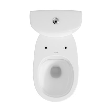 Cersanit K667-052 - Golvstående WC med ARTECO sits keramik/vit