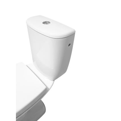 Cersanit K667-052 - Golvstående WC med ARTECO sits keramik/vit