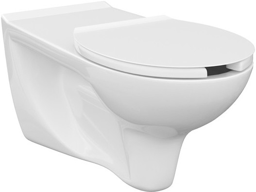 Cersanit K670-002 - Handikappanpassat väggmonterat WC ETIUDA keramik/vit