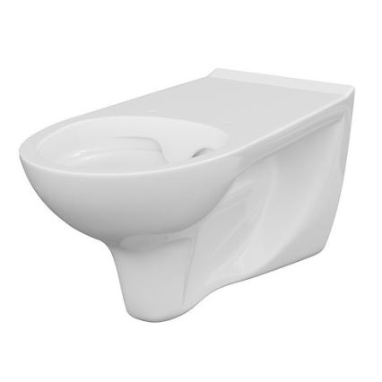 Cersanit K670-002 - Handikappanpassat väggmonterat WC ETIUDA keramik/vit