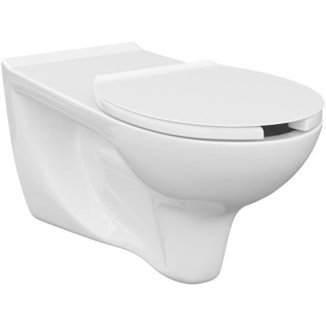 Cersanit K670-002 - Handikappvänlig vägghängd WC ETIUDA keramik/vit