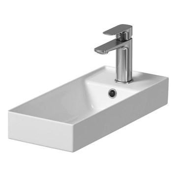 Cersanit K677-005 - Bänkskål LARGA 22x50 cm keramik/glansig vit