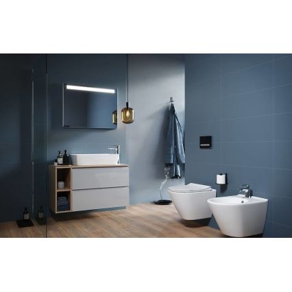 Cersanit K701-104 - Vägghängt WC med sits CITY OVAL keramik/vit