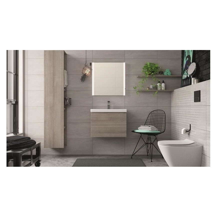 Cersanit K701-104 - Vägghängt WC med sits CITY OVAL keramik/vit