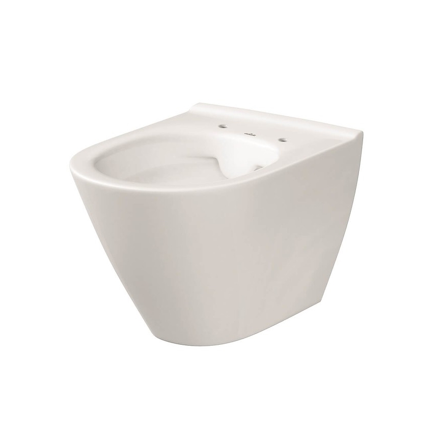 Cersanit K701-104 - Vägghängt WC med sits CITY OVAL keramik/vit