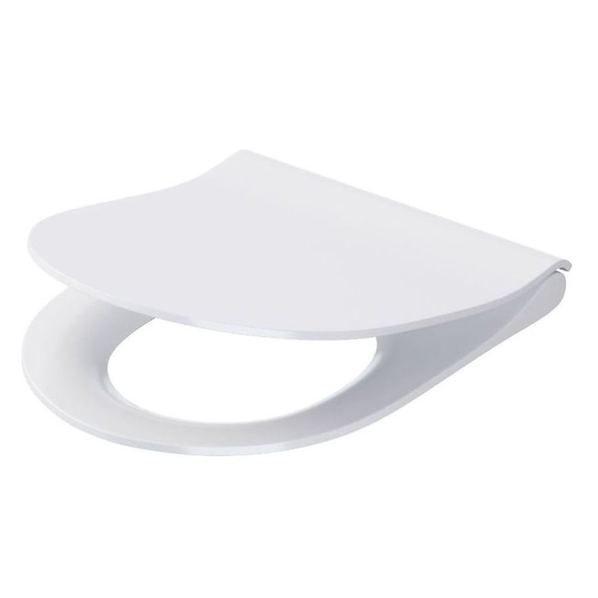 Cersanit K701-104 - Vägghängt WC med sits CITY OVAL keramik/vit