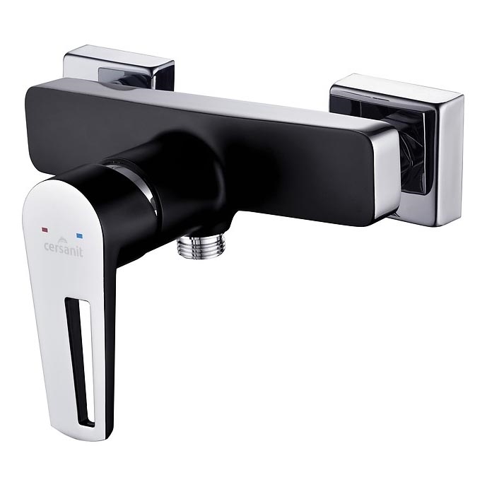 Cersanit S951-034 - Dushkran MILLE svart/skinande krom