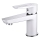 Cersanit S951-047 - Kran till handfat MILLE 13,4 cm vit + avlopp