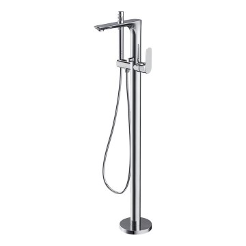 Cersanit S951-306 - Fristående badkarsset med CREA-batteri i blank krom