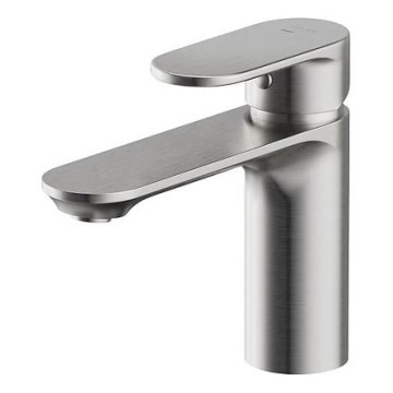 Cersanit S951-334 - Kran till handfat CREA 14,3 cm nickel