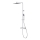 Cersanit S951-341 - Duschutrustning med termostat CITY skinande krom