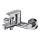 Cersanit S951-346 - Kran till badkar MODUO skinande krom