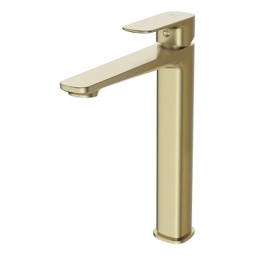 Cersanit S951-393 - Kran till handfat LARGA 29,5 cm guld