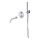 Cersanit S952-034 - Badkarsset med termostatisk inbyggd blandare ZEN i blank krom