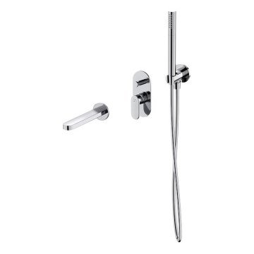 Cersanit S952-035 - Badutrustning med dold kran CREA skinande krom