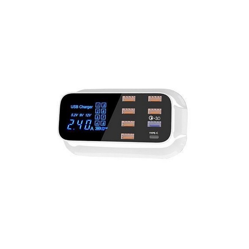 Charging station 8xUSB 40W/230V