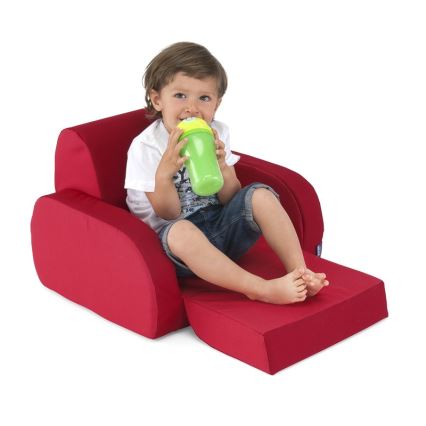 Chicco - Barn fåtölj TWIST röd