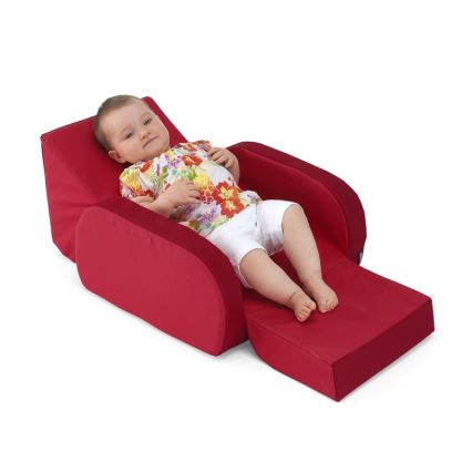 Chicco - Barn fåtölj TWIST röd