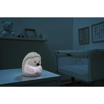 Chicco - Barn nattlampa SWEET LIGHTS igelkott