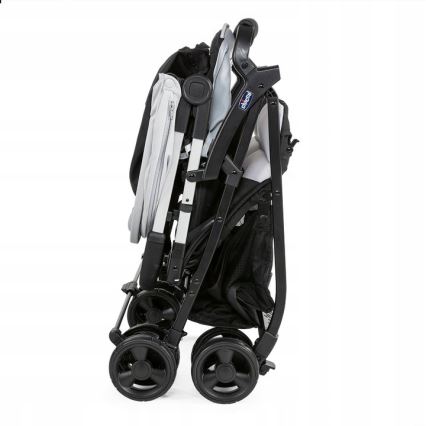 Chicco - barnvagnar för tvillingar OHLALA TWIN Silver Katt silver