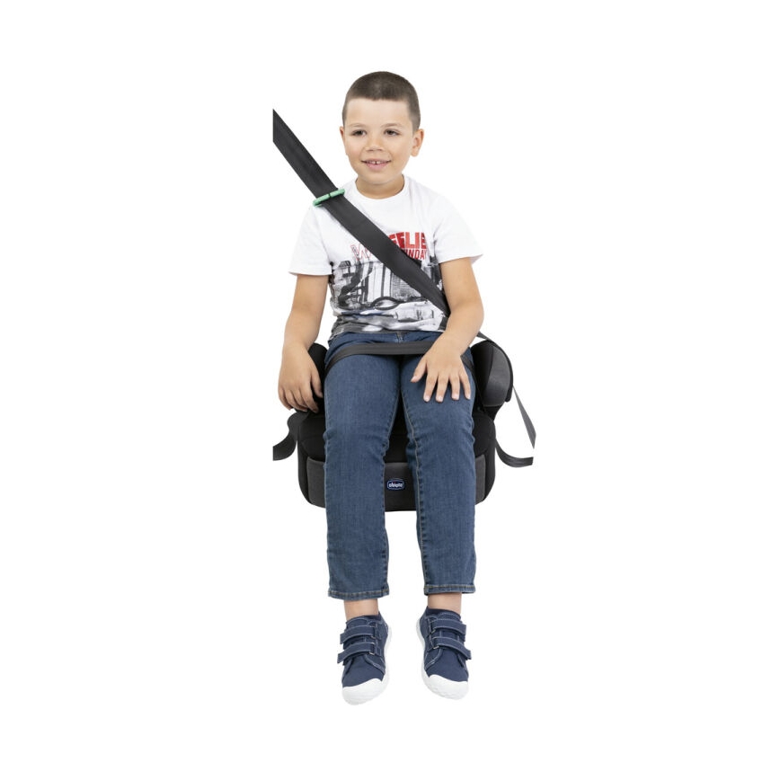 Chicco - Bilstol QUASAR FIX i-Storlek (126-150 cm) svart/grå
