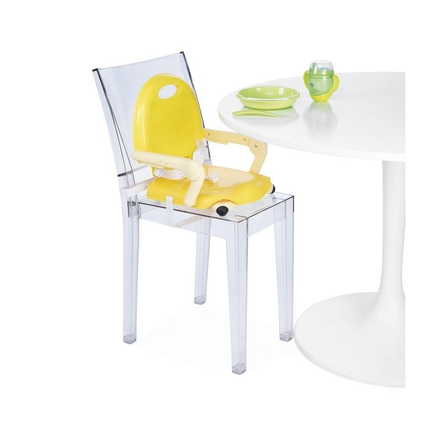 Chicco - Flyttbar barnstol POCKET SNACK gul