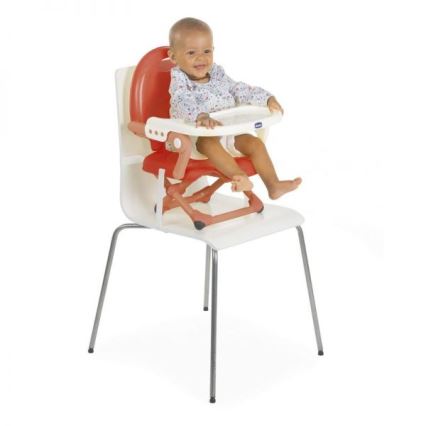 Chicco - Flyttbar barnstol POCKET SNACK röd
