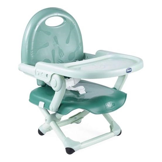 Chicco - Flyttbar barnstol POCKET SNACK turkos