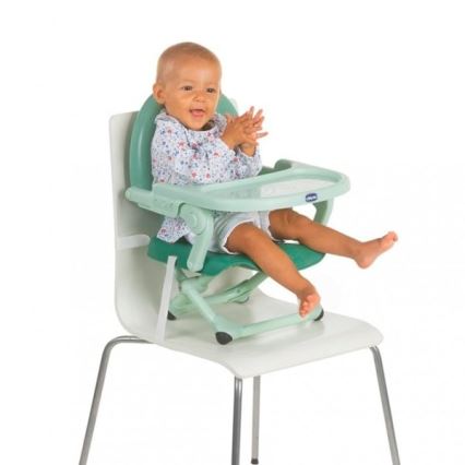 Chicco - Flyttbar barnstol POCKET SNACK turkos