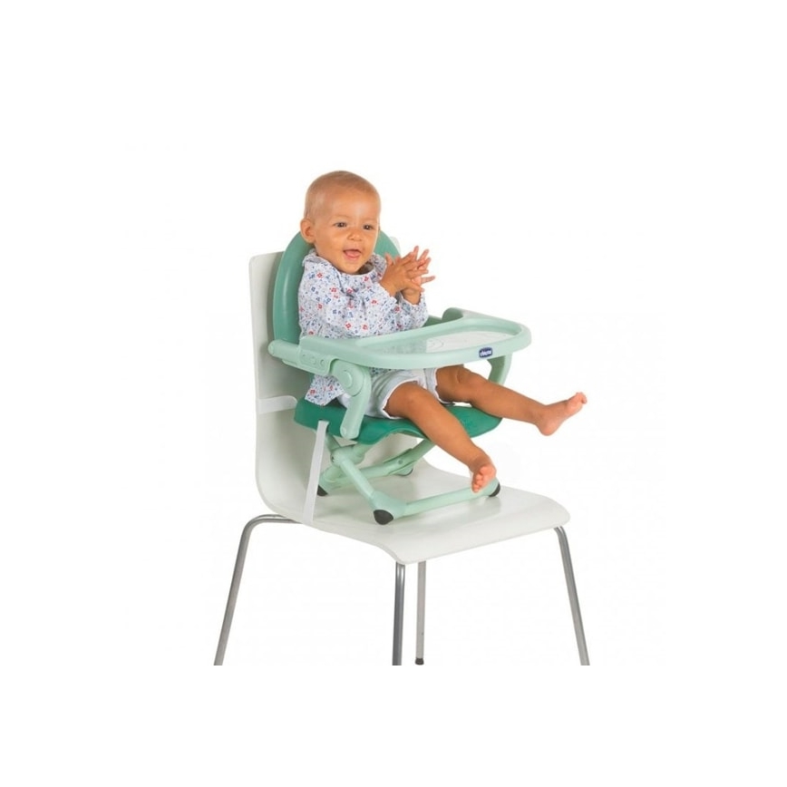 Chicco - Flyttbar barnstol POCKET SNACK turkos
