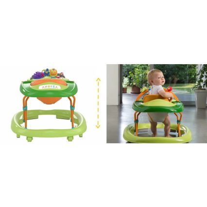 Chicco - Gåstol WALKY TALKY grön