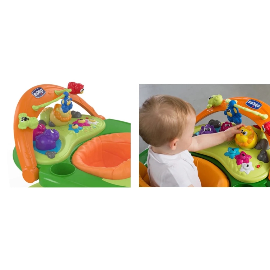 Chicco - Gåstol WALKY TALKY grön